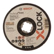 Круг отрезной по нерж. стали X-LOCK (125х1.0х22.2 мм) BOSCH 2608619262