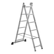 Лестница двухсекционная алюминиевая 2х6 ступеней Scala Sc 2006