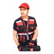 Жилет монтажника универсальный регулируемый Система LO43175 КМ-TOOLVESTBAG-23