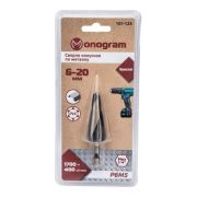 Сверло конусное спиральное по металлу 6-20 мм Р6М5 Monogram 101-125