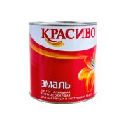 Эмаль пентафталевая ПФ-115 серая (2,7 кг) «КРАСИВО»
