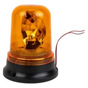 Маяк проблесковый 12V (галоген; магнит + стационар) желтый ДАЛИ-авто DA-00503
