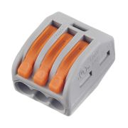 Клемма для распределительных коробок 3х(0.08-2.5(4.0)) WAGO 222-413