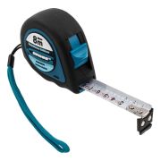 Рулетка (лента 8 м х 25 мм; сталь) с магнитным зацепом и корпусом ABS-пластик GROSS Ergonomisch 31104