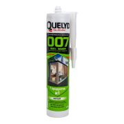 Клей-герметик силиконовый  Quelyd 007 белый, 280 мл 50035122