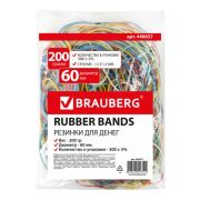 Резинки банковские универсальные  BRAUBERG  440037 (200 г)