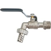 Кран шаровой 1/2 W h ручка водоразборный под шланг   AQUALINK 1323