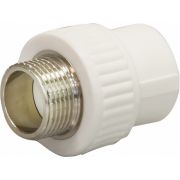 Муфта комбинированная  PP-R DN 20х1/2 СТМ с наружней резьбой CPSM2012