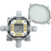 Коробка монтажная 4 ввода IP67 диаметр 75,7, высота 44,5 мм Bylectrica КМ-230