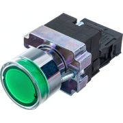 Кнопка LAY5-BW3361 с подсветкой зел. 1з IEK BBT50-BW-K06