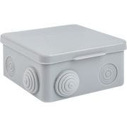 Коробка распаячная КМР-030-031 с крышкой наружная 85х85х40 8 мембранных вводов IP55 EKF plc-kmr-030-031