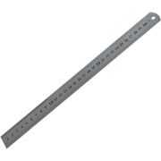 Линейка измерительная (300х28 мм; нерж. сталь) FIT IT 19003