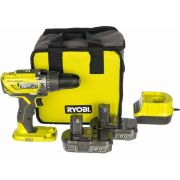 Дрель-шуруповерт аккум. ударная (2 аккум. 18В Li-Ion 2А*ч + З/У) Ryobi ONE+ R18PD3-220S 5133003342