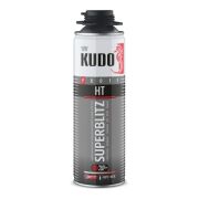 Клей-пена KUDO PROFF SUPERBLITZ HT универсальный, конструкционный, профессиональный, всесезонный, 650 мл KUPP06B07SBHT