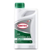Антифриз Euro G11 зеленый (- 40° С; 1 кг) Sintec 990553