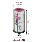 Лубрикатор с цепным маслом (125 мл) Simalube SL 14 (sml210.14140)