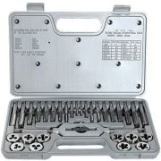 Набор метчиков и плашек М3-М12 MATRIX MASTER 77337 (31 предметов)