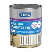 Эмаль акриловая для радиаторов полуглянцевая, белая (0,4 л) ТЕКС ПРОФИ