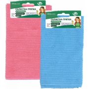 Салфетка-тряпка из микрофибры для пола 250 50х60 см, 1шт. 2цв МУЛЬТИДОМ Комфорт НК58-215