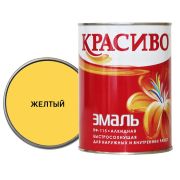 Эмаль пентафталевая ПФ-115 желтая (2,7 кг) «КРАСИВО»