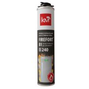 Пена монтажная огнестойкая профессиональная КМ FIREFORT B1 750 мл KM-FF-POM-B1