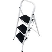 Стремянка стальная 3 ступени с антискользящим покрытием LadderBel STR-ST-3WSRM