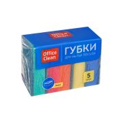 Губки для посуды поролон с абразивным слоем, 9х6.5х2.7 см, OfficeClean Maxi  248977