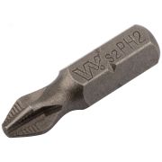 Биты сталь S2, с насечкой, ''Профи'' РН 2 х 25 мм 57562 WhirlPower 962-11-0252 (20 шт./упак.)