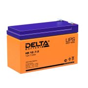 Аккумулятор 12-7.2, 12v, 7.2ah DELTA HR
