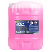 Антифриз MANNOL Antifreeze AF12+ (-40 °C) Longlife 4012 20л красный готовый