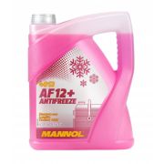 Антифриз MANNOL Antifreeze AF12+ (-40 °C) Longlife 4012 5л красный готовый