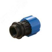 Муфта ПНД компрессионная ВР 32х3/4 Политэк 52003234