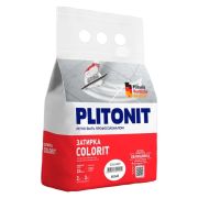 Затирка цементная Plitonit Colorit белая 2 кг