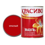 Эмаль ПФ-115 красная Красиво 4690417011247