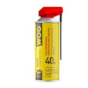 Смазка многоцелевая проникающая WOG WG-40 (WD40) с профессиональным распылителем 2 в 1, 520 WGC0302