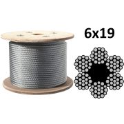 Канат стальной d5,1 мм двойной свивки ГОСТ 2688-80