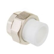 Муфта разъемная 50 х 2' ВР полипропиленовая PPR белая VALFEX 10155150