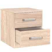 Комод с 2 ящиками с ручками 404х475х385 1.021