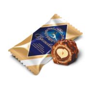Конфеты шоколадные Вдохновение с шок. ореховым кремом и целым фундуком, 2кг