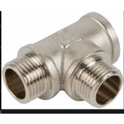 Тройник ВНН 1/2'х1/2'х1/2' переходной, никелированный VALTEC VTr.133.N.0004