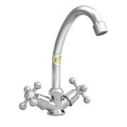 Смеситель для кухни Juguni JGN0340, кран-букса керамический 0402.657