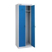 Шкаф для одежды металлический ШРК 22-600 (корпус RAL7035, двери RAL5015)