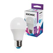 Лампа светодиодная LED А60 15W 220V E27 6500K Космос LkecLED15wA60E2765