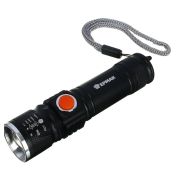 Фонарь  4 режима, пластик, металл ЕРМАК 1 XPE LED 224-015