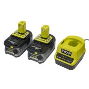 Набор (аккум. 18 В; 5.0 А*ч; Li-Ion - 2 шт. + З/У RC18120) Ryobi ONE+ RC18120-250 5133003364