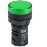Лампа AD22DS LED матрица 22мм зеленая 24В AC/DC BLS10-ADDS-024-K06IEK