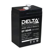 Батарея аккумуляторная АКБ DT 6045 6В 4.5Ач DELTA