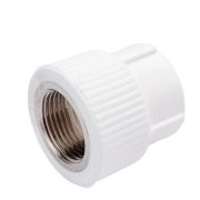 Муфта комбинированная 25x3/4' ВР полипропиленовая PPR белый PRO AQUA PA22014P