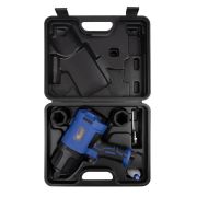 Гайковерт пневматический ударный в кейсе с головками KRAFT KT 707015