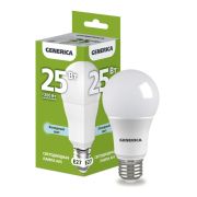 Лампа светодиодная A65 груша 25Вт 230В 6500К E27 GENERICA IEK LL-A65-25-230-65-E27-G